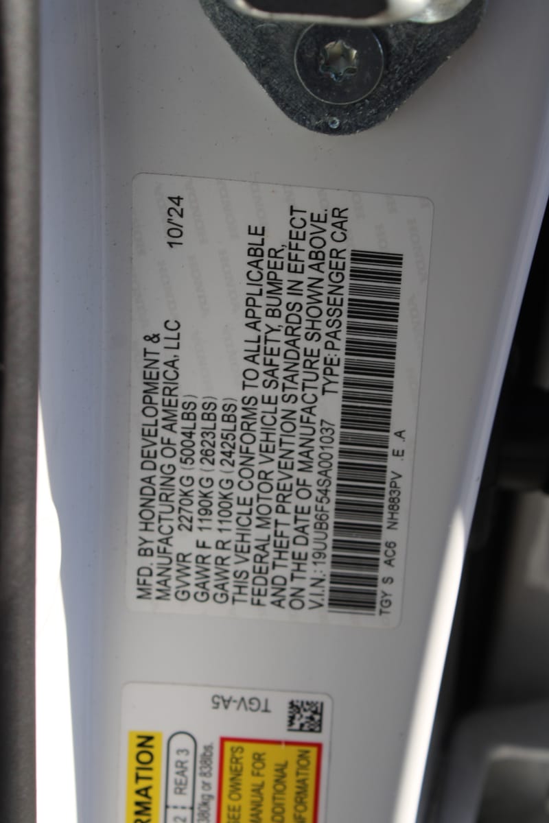 2025 ACURA TLX - ACU001037