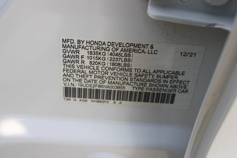 2022 ACURA ILX - ACU003855