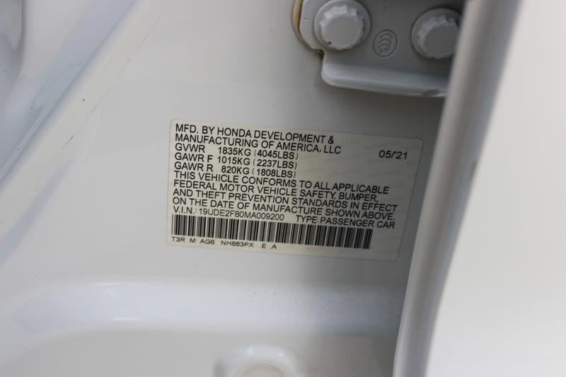 2021 ACURA ILX - ACU009200