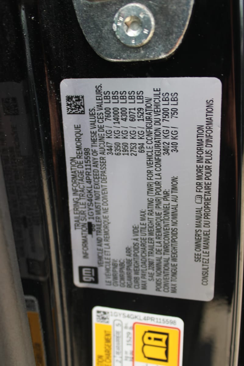 2023 CADILLAC ESCALADE - CAD115598