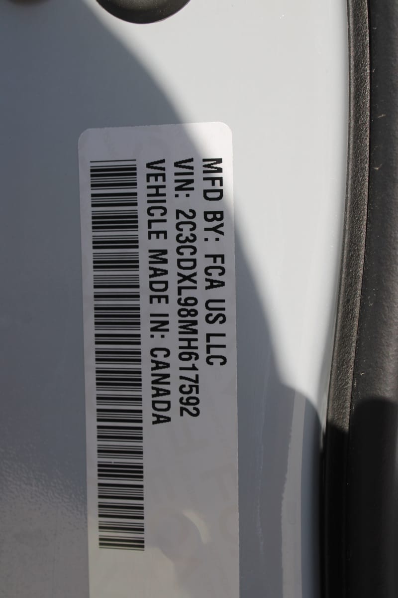 2021 DODGE CHARGER - DOD617592