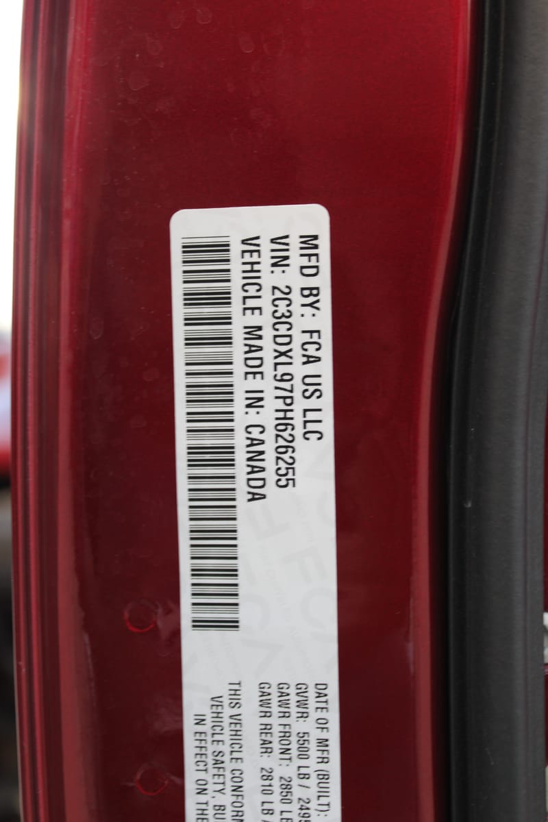 2023 DODGE CHARGER - DOD626255