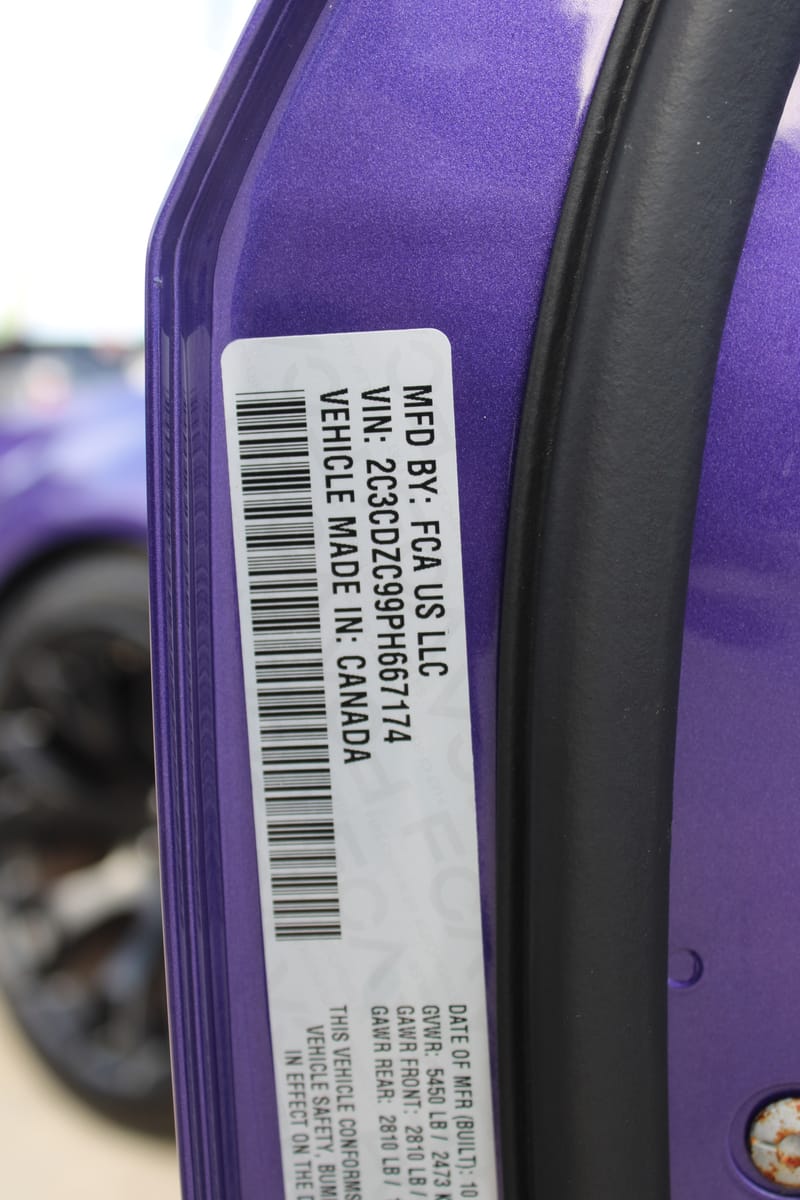 2023 DODGE CHALLENGER - DOD667174