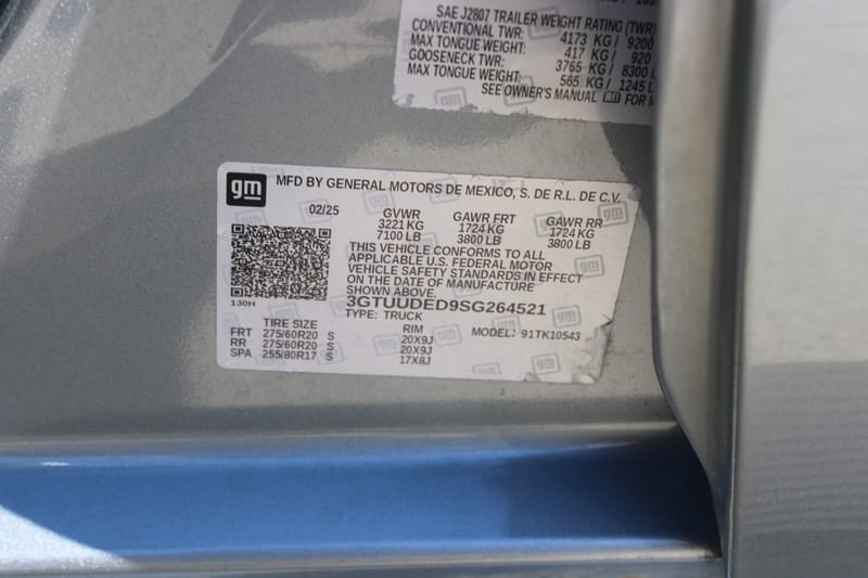 2025 GMC SIERRA 1500 - GMC264521