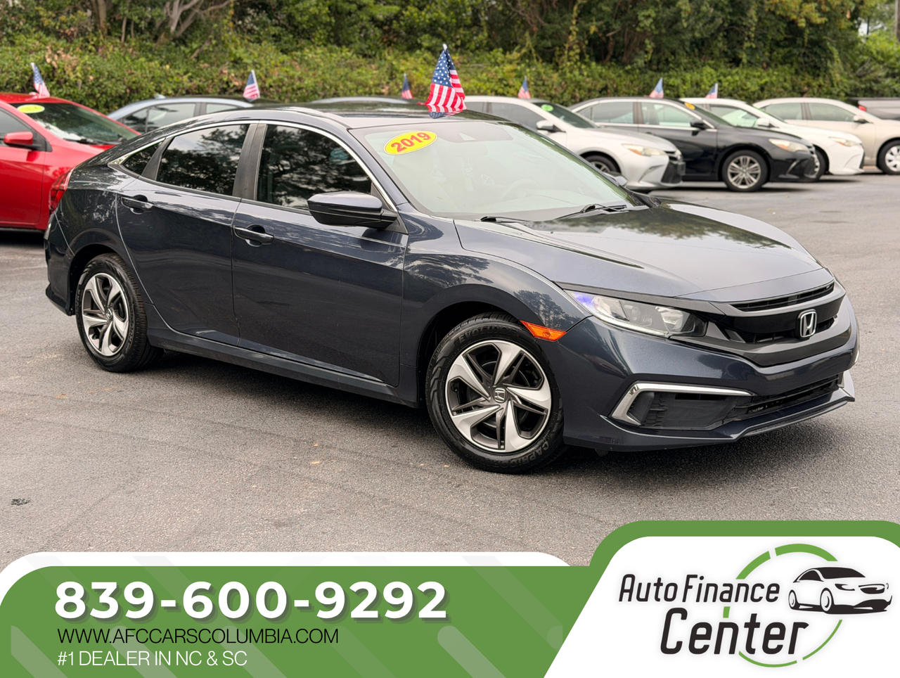 2019 HONDA CIVIC LX - HON006386 — photo 1 of 13