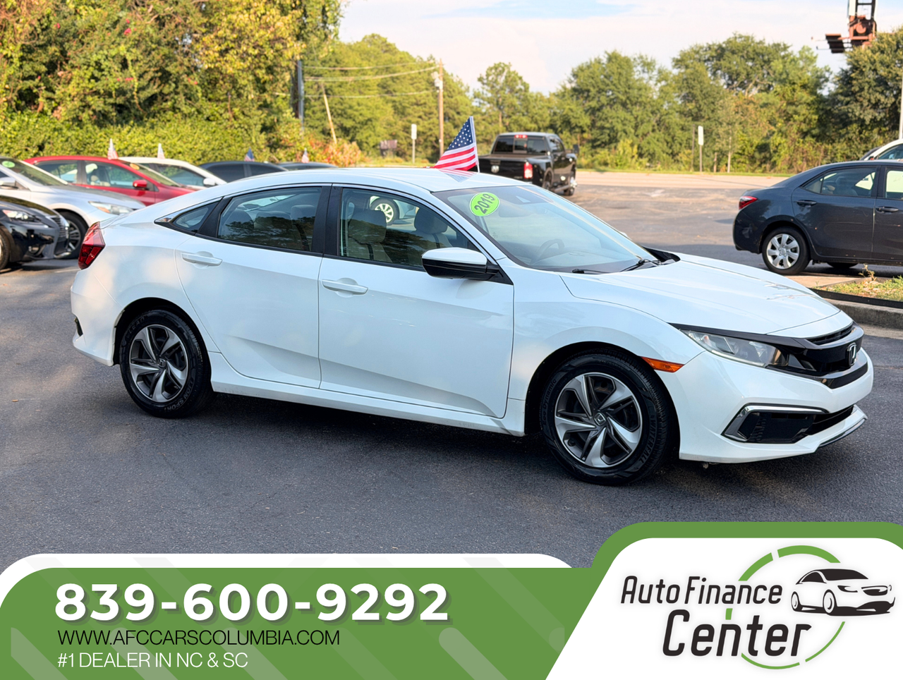 2019 HONDA CIVIC LX - HON012335 — photo 1 of 13