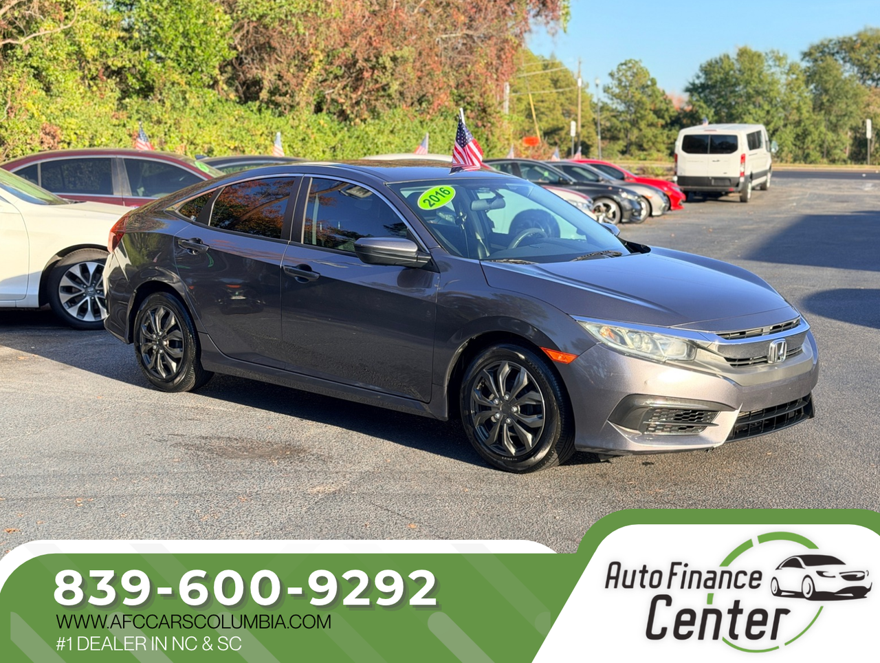 2016 HONDA CIVIC LX - HON019748 — photo 1 of 13