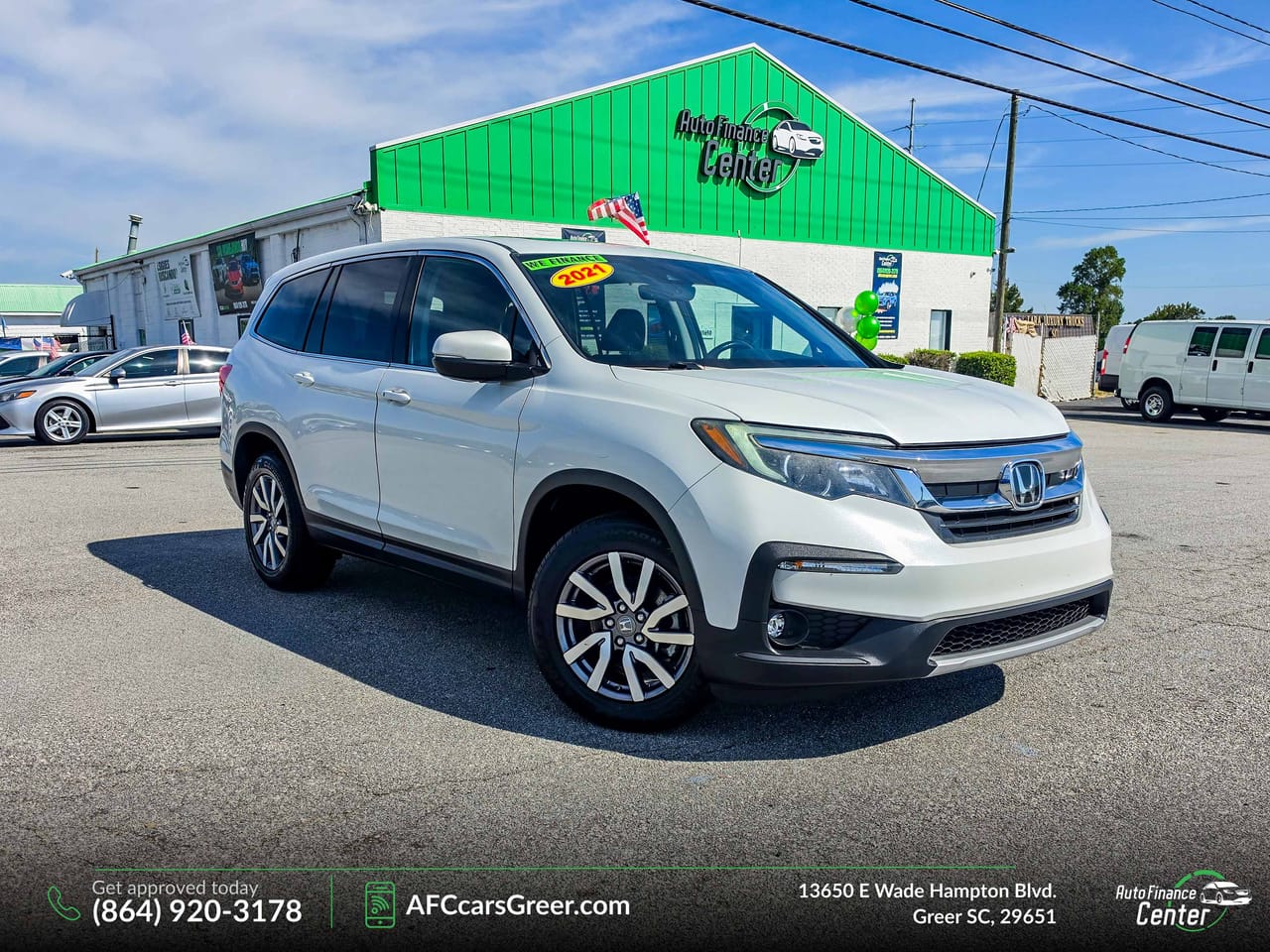 2021 HONDA PILOT EXL - HON044307 — photo 1 of 29