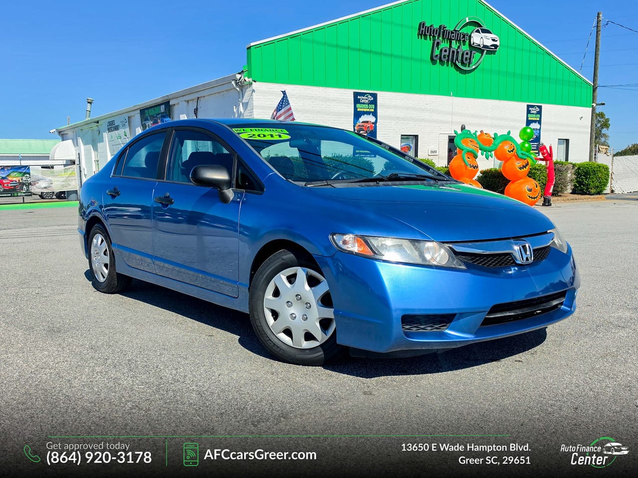 2011 HONDA CIVIC DX-VP - HON047360E — photo 1 of 19