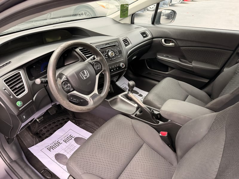 2014 HONDA CIVIC LX (MT) - HON053250C