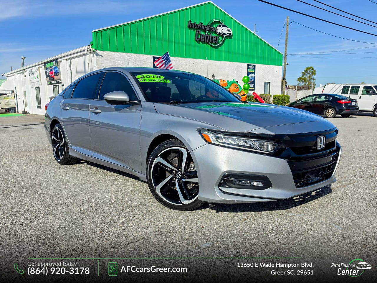 2018 HONDA ACCORD SPORT - HON075055C — photo 1 of 25
