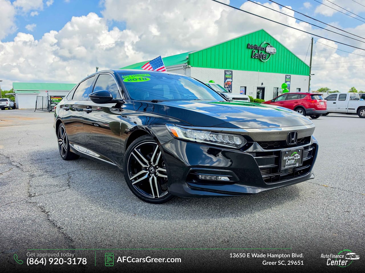 2018 HONDA ACCORD TOURING - HON113889 — photo 1 of 33