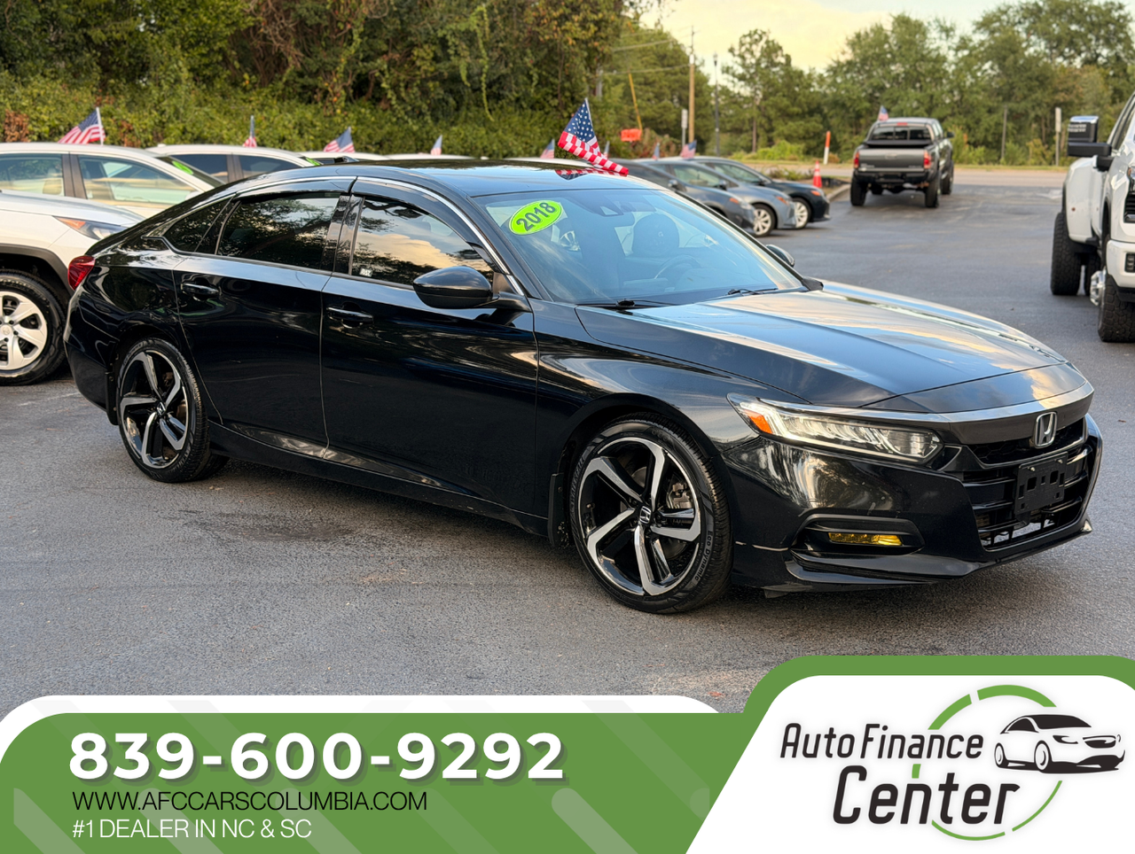 2018 HONDA ACCORD SPORT - HON203836B — photo 1 of 13