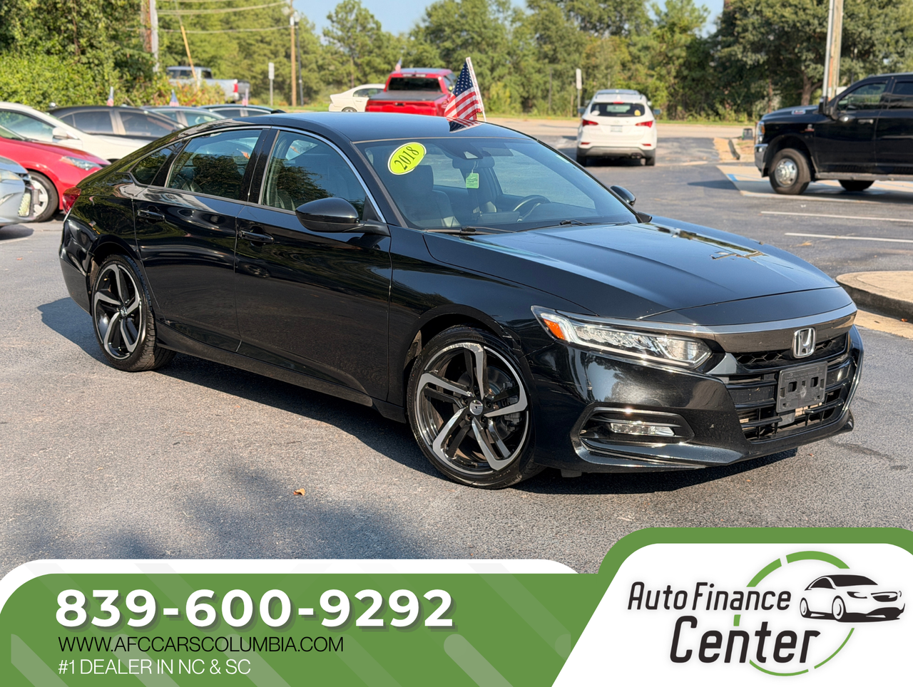 2018 HONDA ACCORD SPORT - HON209610 — photo 1 of 13