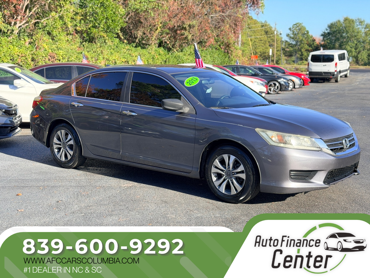 2013 HONDA ACCORD LX - HON218353B — photo 1 of 13