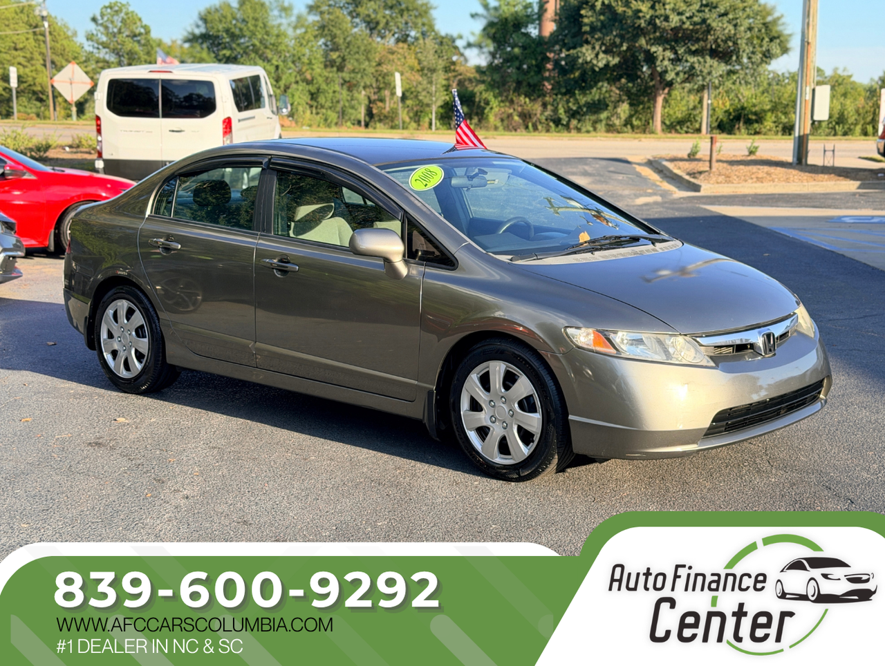 2008 HONDA CIVIC LX - HON503631E — photo 1 of 13