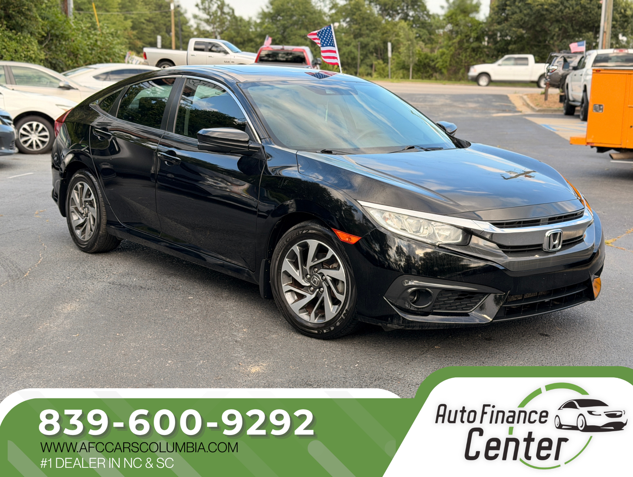 2016 HONDA CIVIC EX - HON506872 — photo 1 of 14