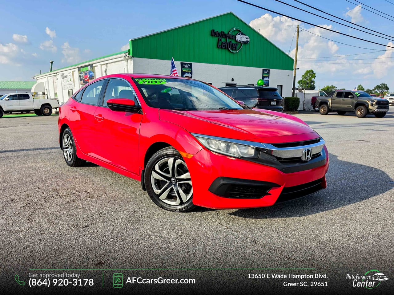 2017 HONDA CIVIC LX - HON521685B — photo 1 of 22