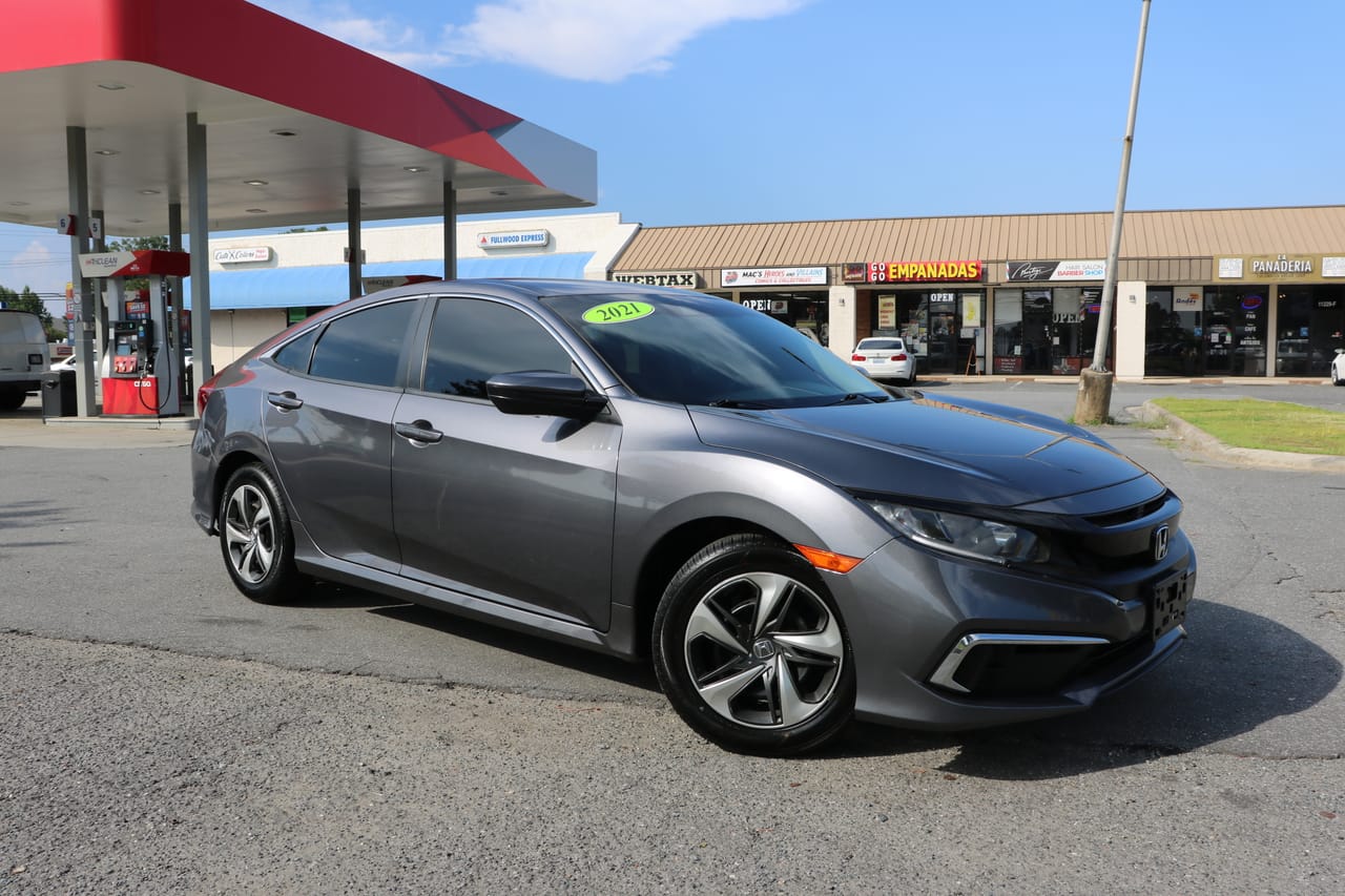 2021 HONDA CIVIC LX - HON524011C — photo 1 of 21