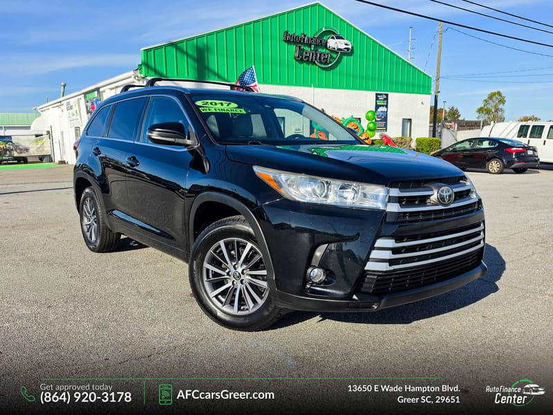2017 TOYOTA HIGHLANDER XLE - HON524657B