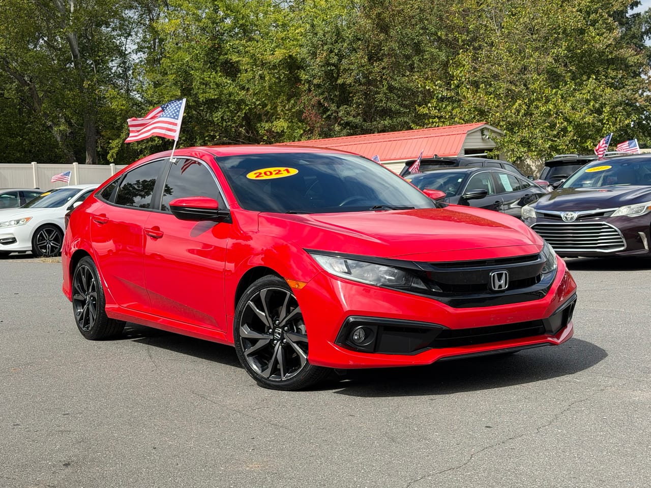 2021 HONDA CIVIC SPORT - HON544629 — photo 1 of 15