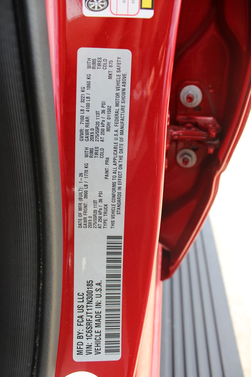 2026 RAM 1500 - RAM300185