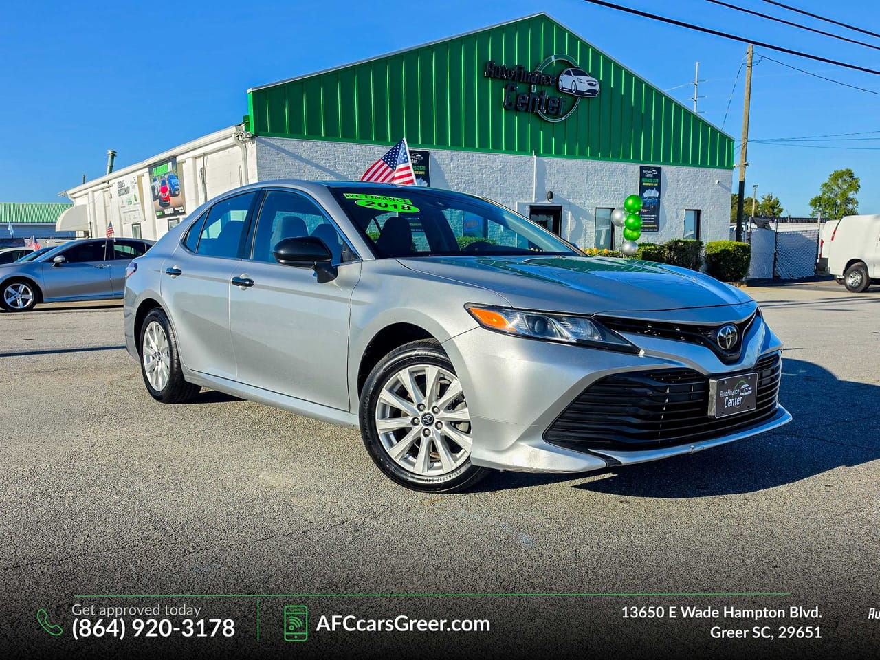 2018 TOYOTA CAMRY LE - TOY013076C — photo 1 of 24