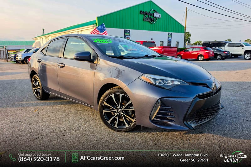 2018 TOYOTA COROLLA XSE - TOY032176