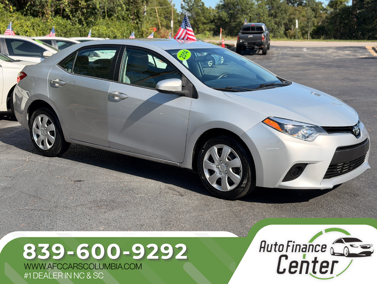 2014 TOYOTA COROLLA LE - TOY041045B — photo 1 of 13