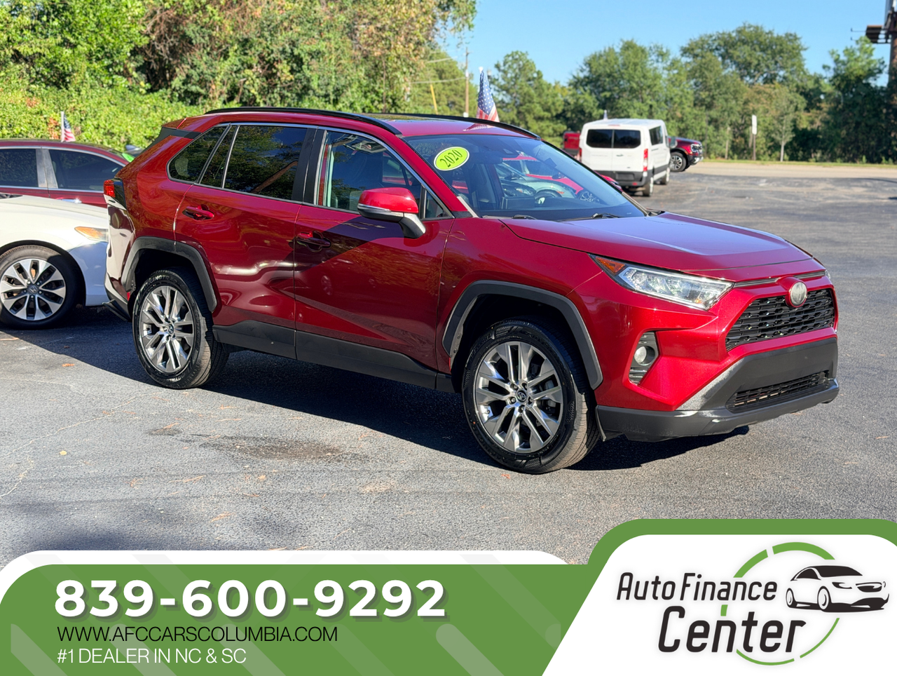 2020 TOYOTA RAV4 XLE PREM - TOY076669 — photo 1 of 14