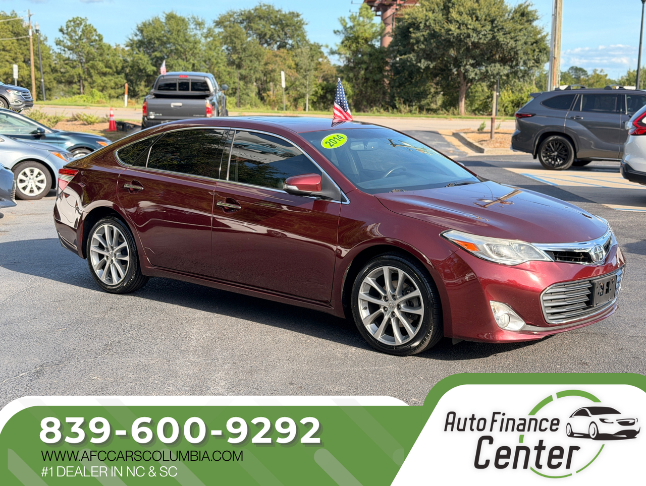 2014 TOYOTA AVALON XLE TRG - TOY131937 — photo 1 of 14