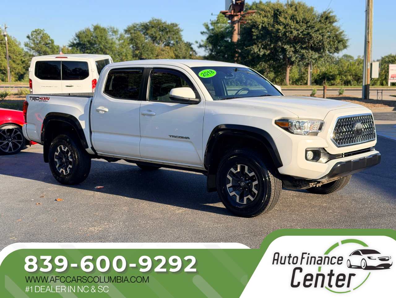 2018 TOYOTA TACOMA TRD OFF ROAD - TOY151522B — photo 1 of 13