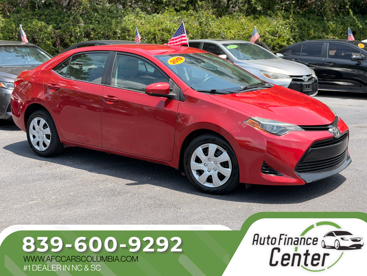 2019 TOYOTA COROLLA LE - TOY195256 — photo 1 of 13