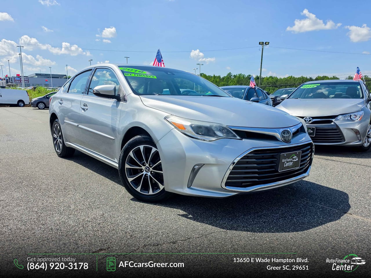 2018 TOYOTA AVALON XLE - TOY271185B — photo 1 of 25