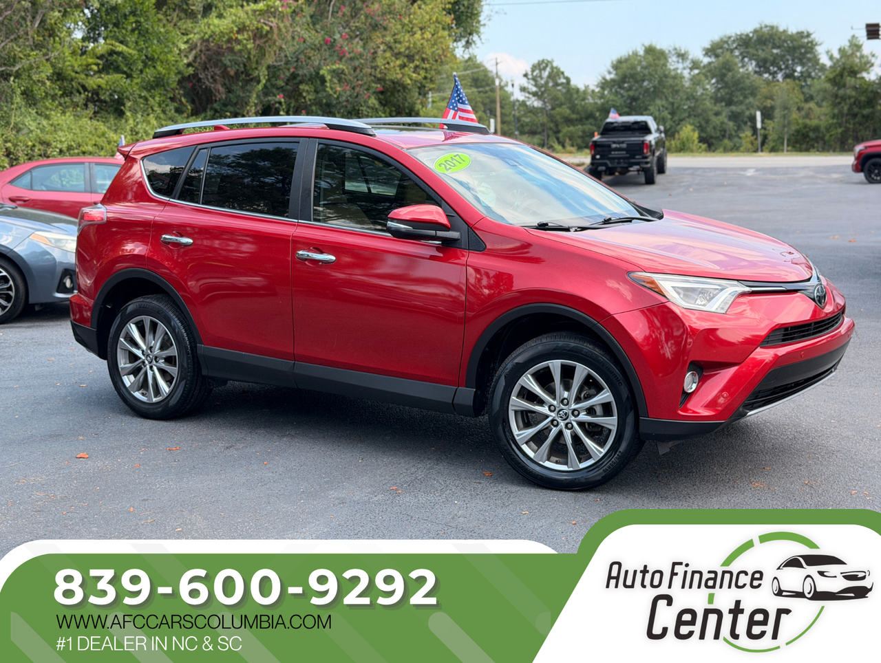 2017 TOYOTA RAV4 LIMITED - TOY373691 — photo 1 of 14