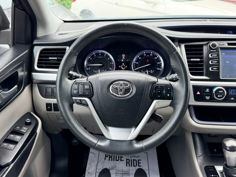 2016 TOYOTA HIGHLANDER XLE - TOY500680