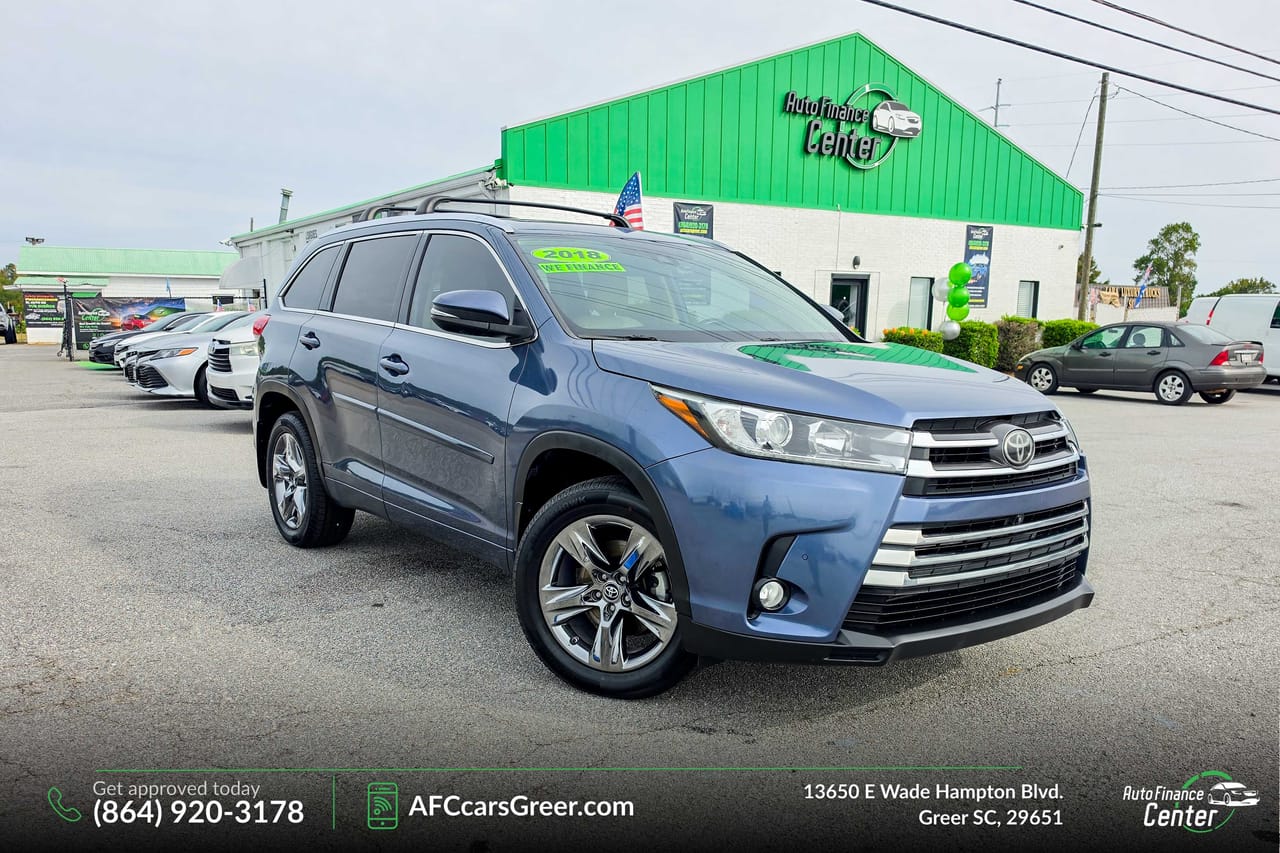 2018 TOYOTA HIGHLANDER LTD PLAT - TOY830449 — photo 1 of 34